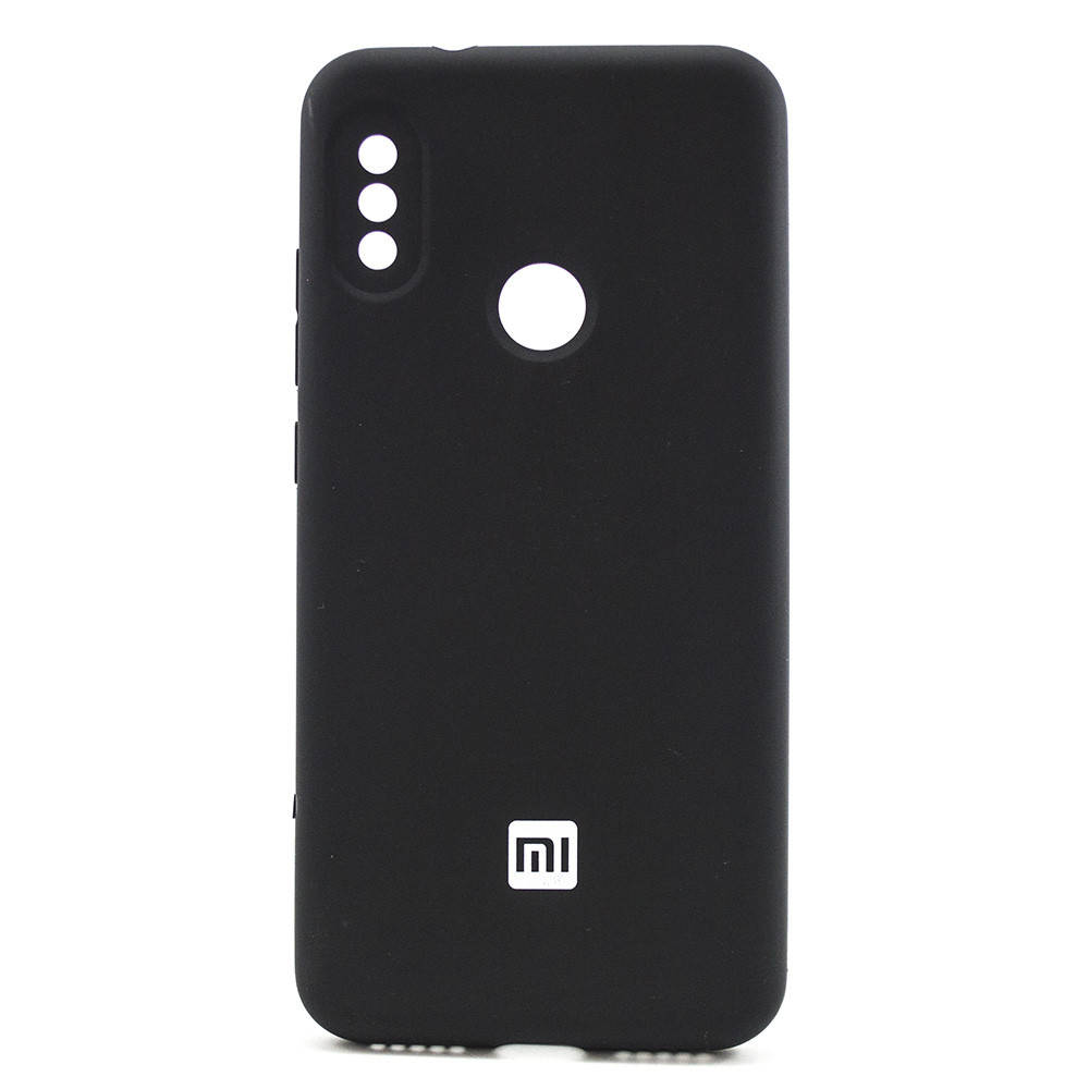 

ORIGINAL SILICONE Cover для Xiaomi Redmi 6 Pro/Mi A2 Lite "14" Black, Черный