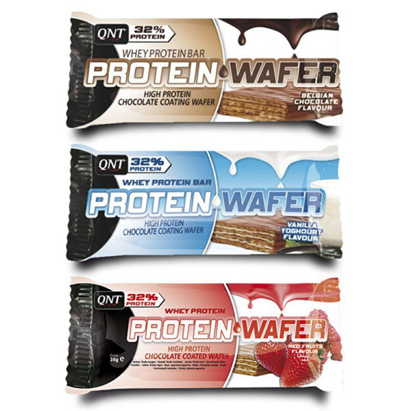 

Протеїновий батончик QNT Protein Wafer 35 g