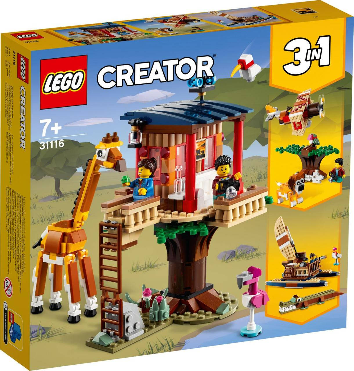 

Lego Creator Домик на дереве для сафари 31116