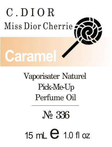 

Парфюмерное масло (336) версия аромата Кристиан Диор Miss Dior Cherie - 15 мл