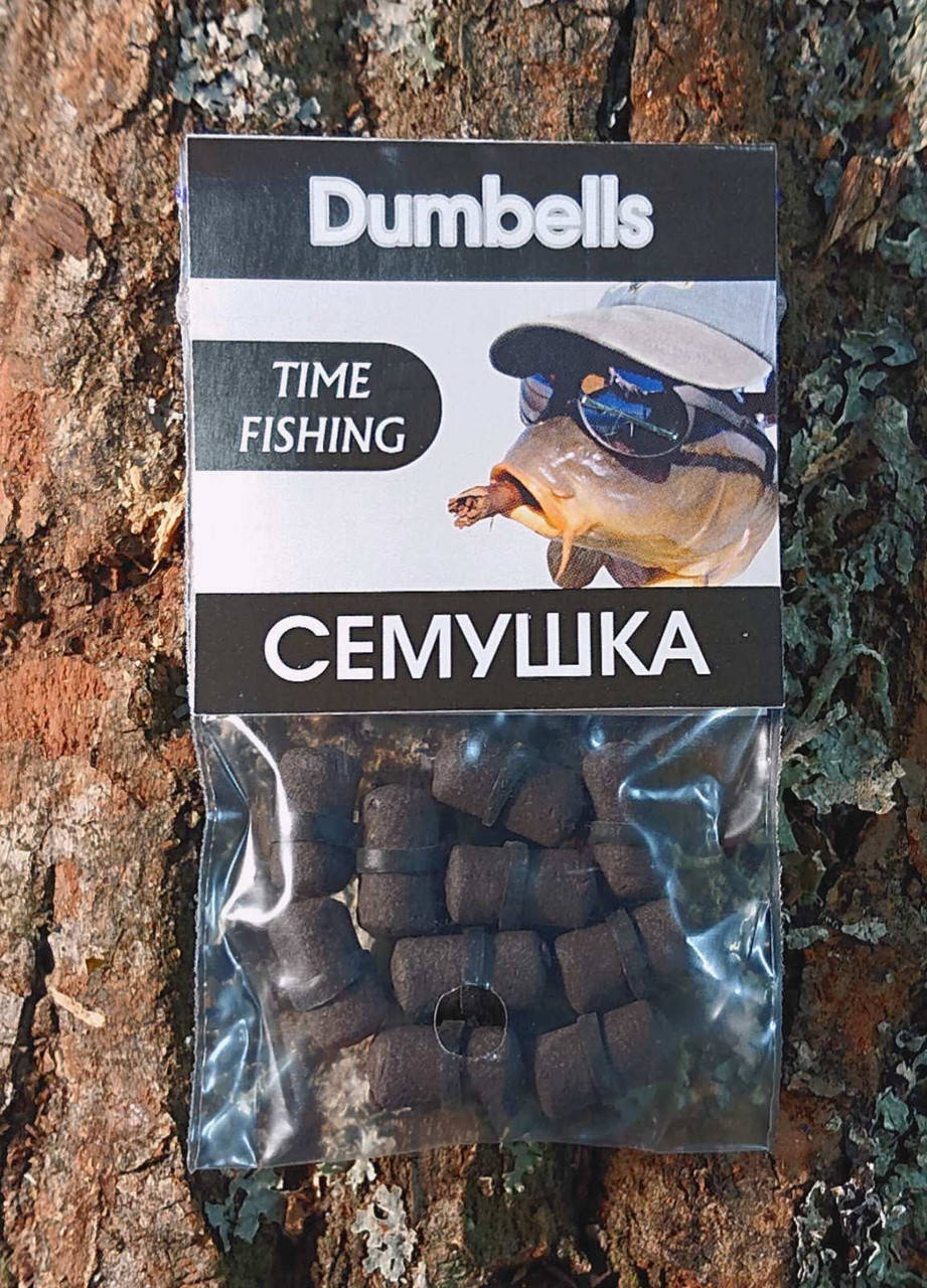 

Мини-бойлы TimeFishing dumbells Семушка 7*14 (10шт.)