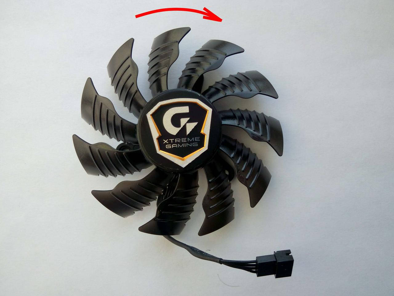 

Вентилятор №125 кулер для видеокарты Gigabyte GTX 960 970 980 1060 1070 PLA09215S12H T129215SU