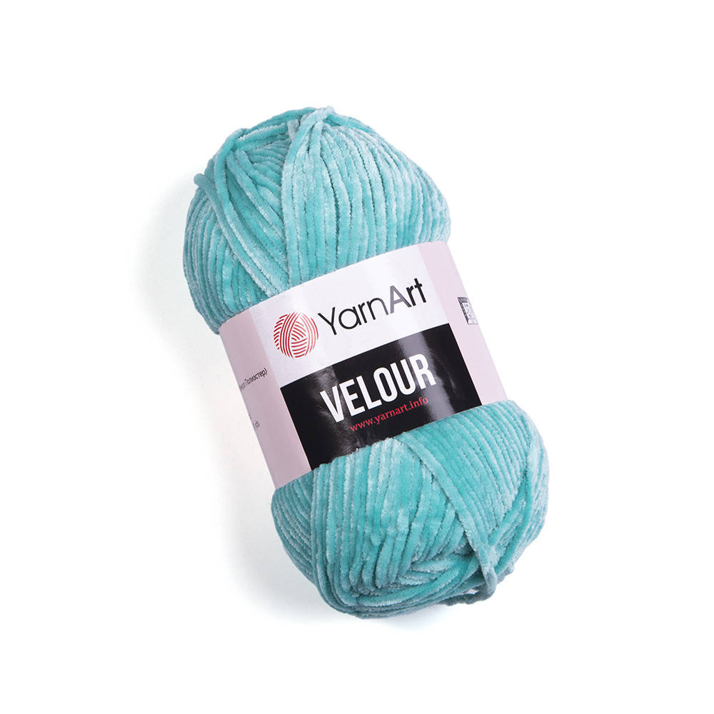 

Пряжа YarnArt Velour 864 мята