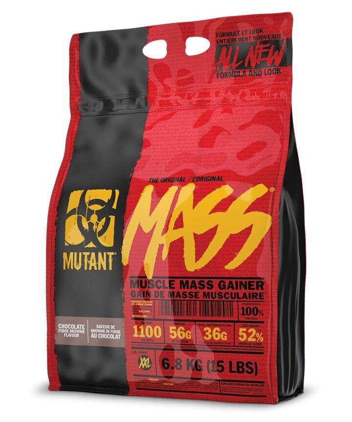 

Гейнер Mutant Mass 6800g NEW (Chocolate Fudge Brownie)