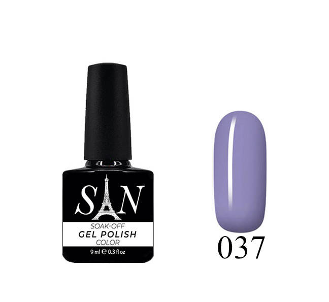 

Гель лак для ногтей SAN gel soak-off 9 мл №037