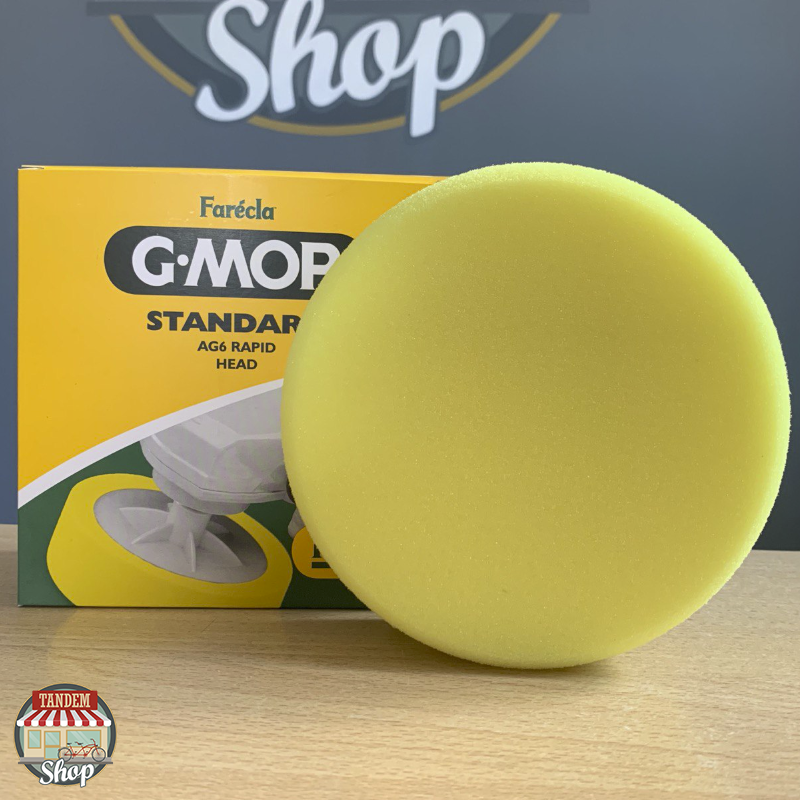 

Полировальный круг с креплением средней жесткости Farecla G-MOP M14, Ø150 мм Желтый
