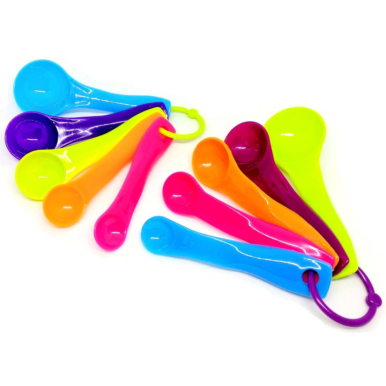 

Набор мерных ложек MagicKitchen 5 шт, Разные цвета