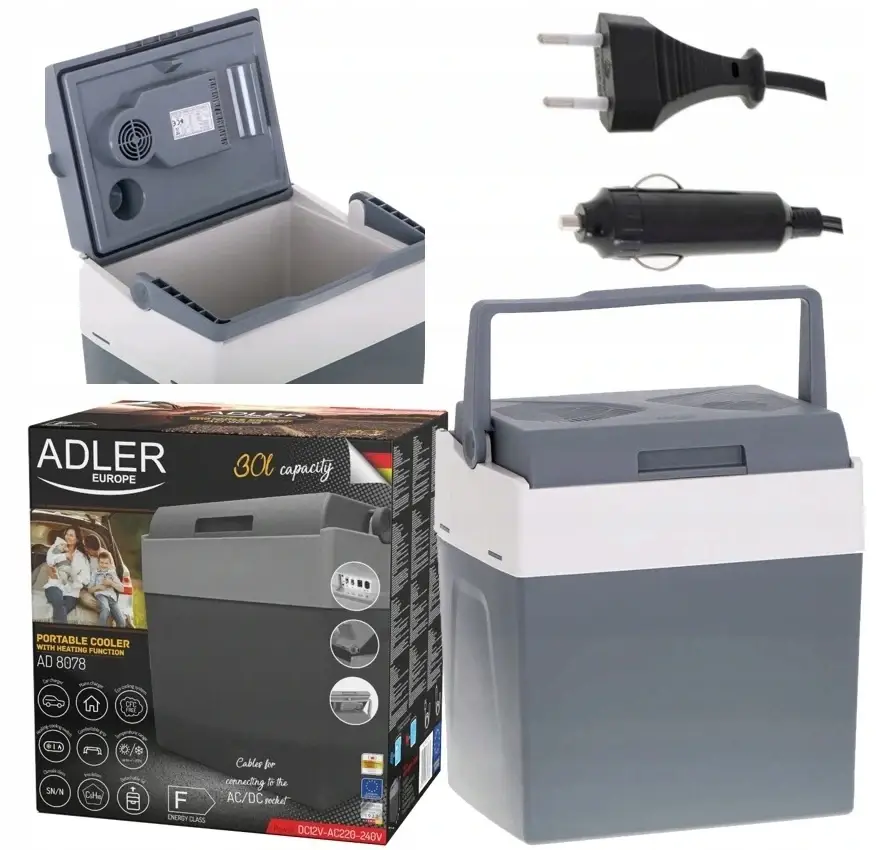 

Автохолодильник туристический Adler AD 8078 30л 12-220в