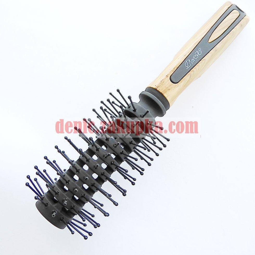 

Расчёска - браш профессиональная "ДенІС professional" дерево - 8701 / 8702, Черный