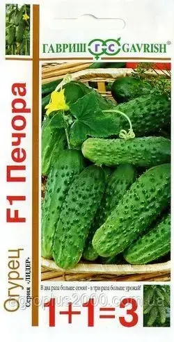 

Семена Огурец самоопыляющийся Печора F1, 20 семян Гавриш