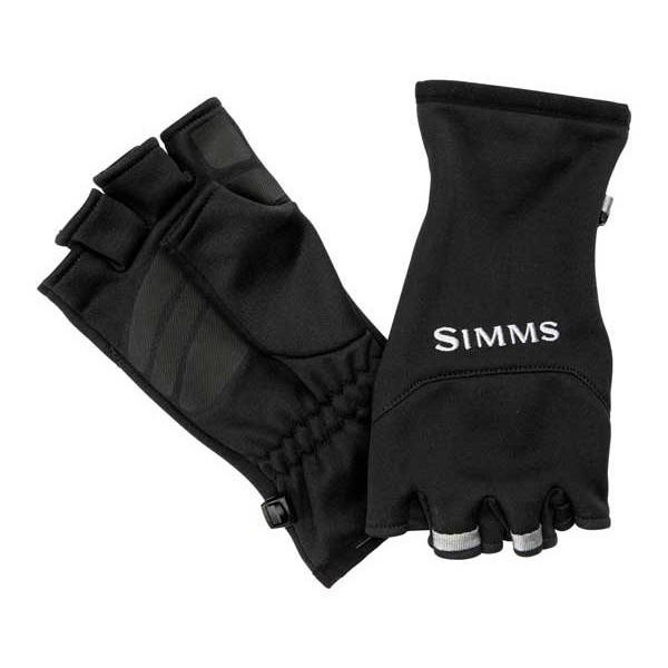 

Мужские перчатки Simms Freestone Half-Finger Glove, Черный