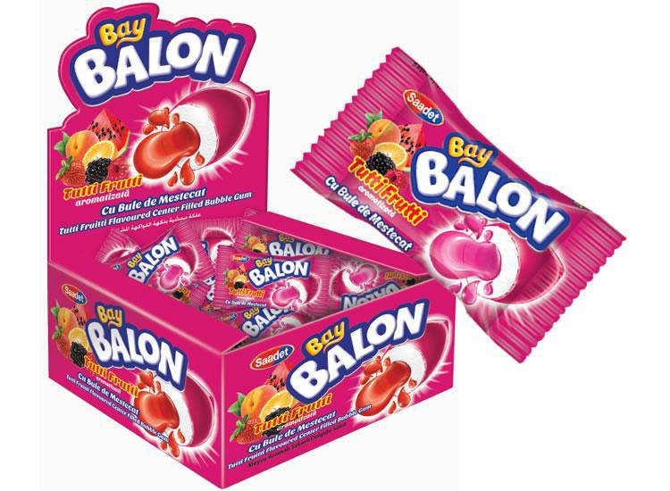 

Жевательная резинка Bay Balon 6 гр 40шт Saadet