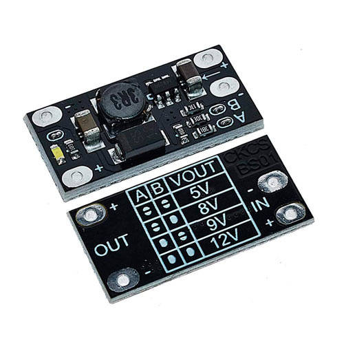 

Преобразователь напряжения повышающий CKCS BS01 3.7 на 5 8 9 12В, 1А