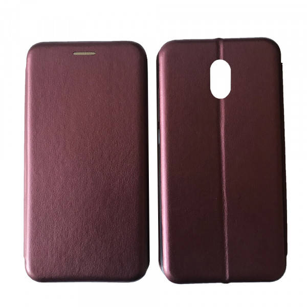 

Чехол-книжка Meizu M6 Marsala \ Бордовый цвет
