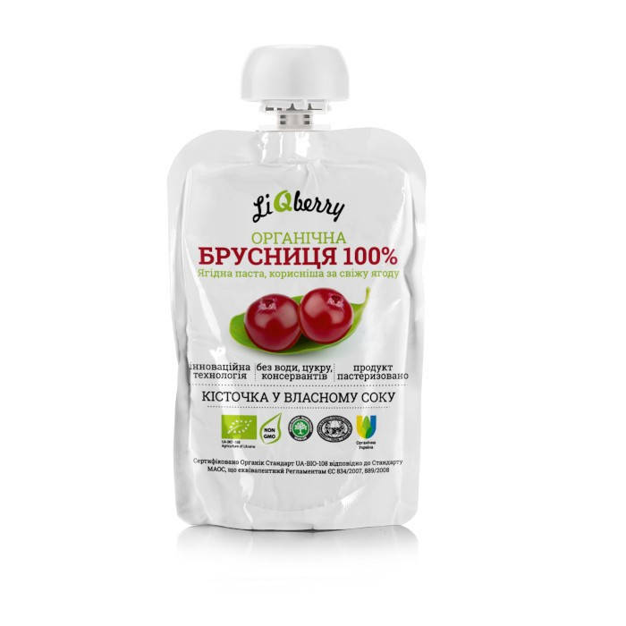 

Брусничная паста LiQberry®, 100 г