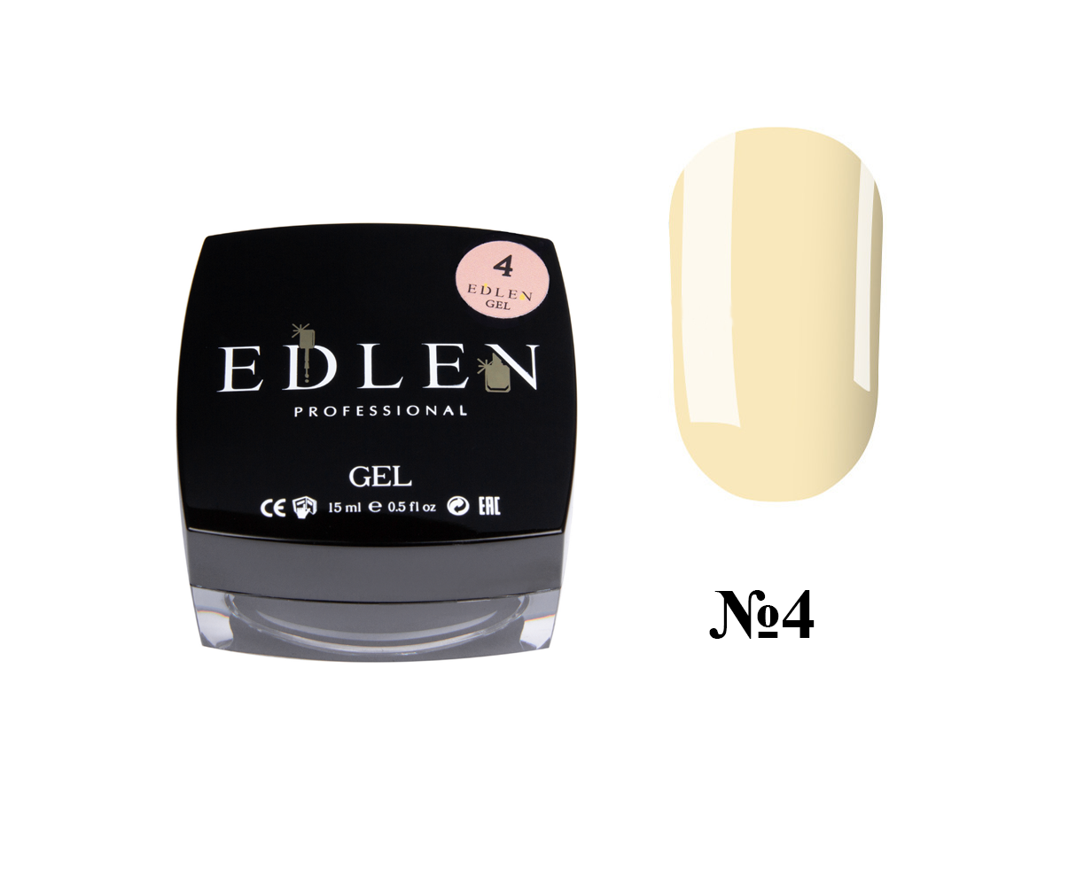 

Гель моделюючий Edlen Builder Gel №004 30 мл, Бежевый