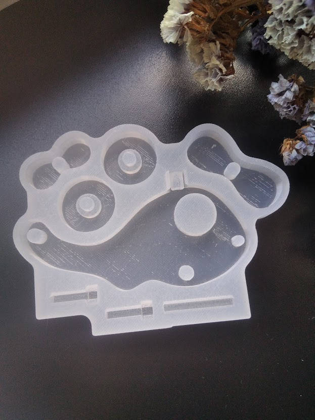 

Силиконовый молд для шоколада "Вертолет конструктор"