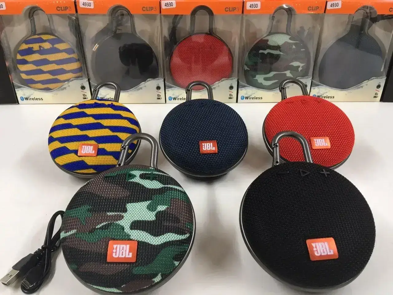 

Колонка портативная JBL CLIP 3 ART- 4930