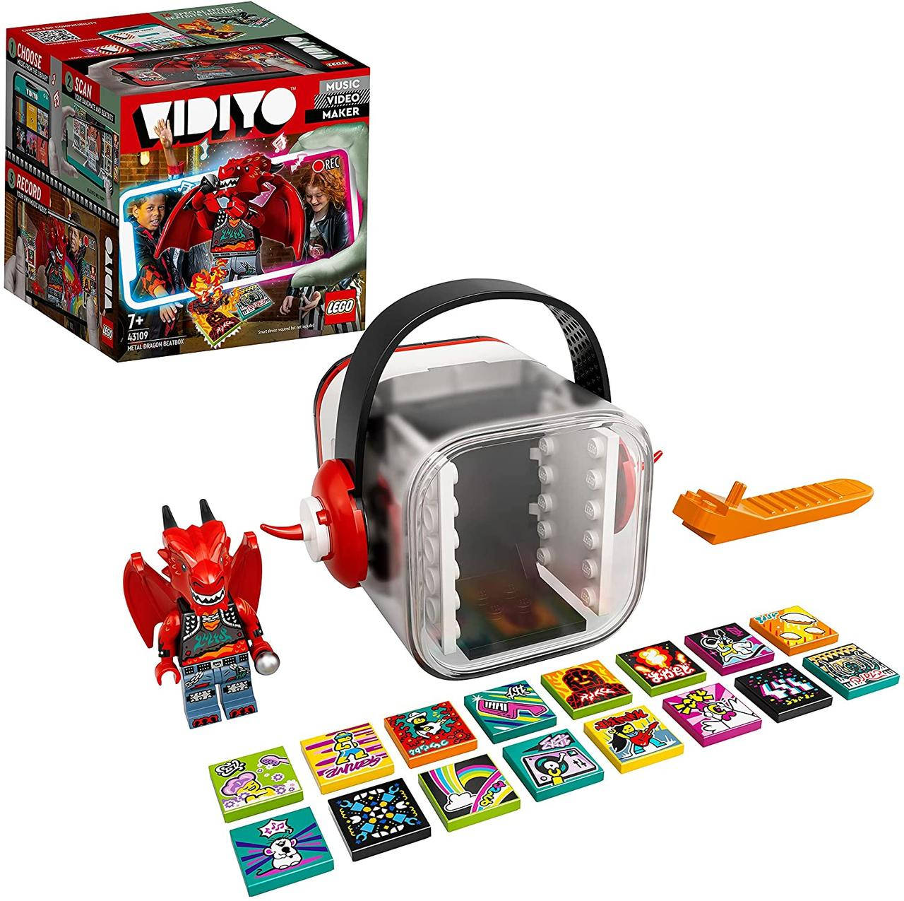 

LEGO 43109 VIDIYO Metal Dragon Beatbox Music – Битбокс «Дракон-металлист»
