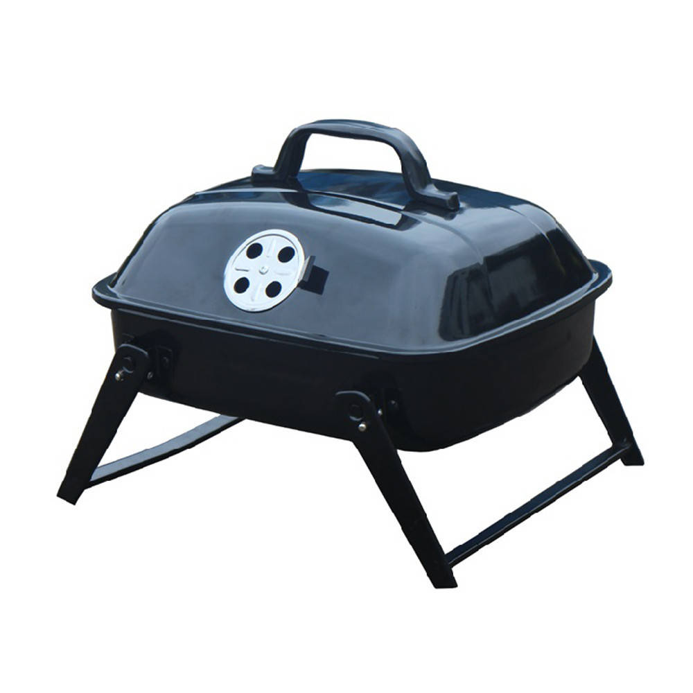 

Настольный прямоугольный гриль - барбекю "LV", для использования дома, на терассе, природе или даче