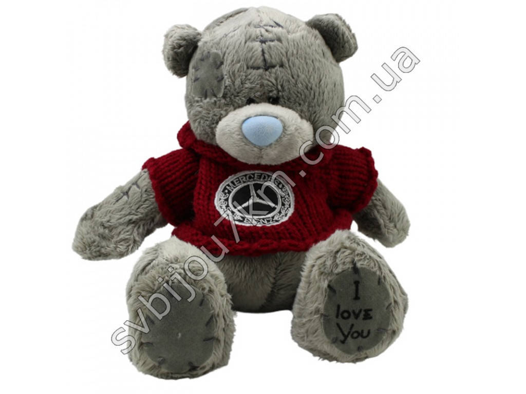 

Мягкая игрушка Мишка Тедди в свитере с логотипом, Разные цвета