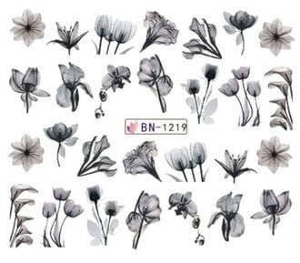 

Наклейки для ногтей (водные наклейки)