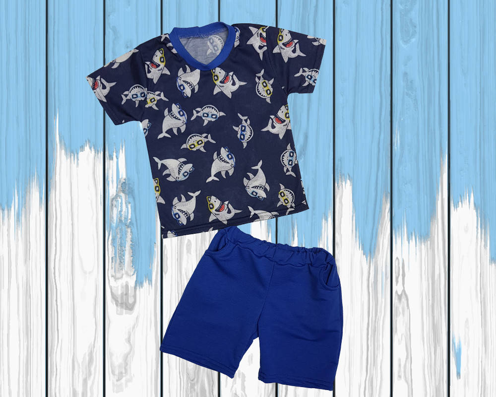 

Футболка с шортами, Синий