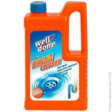 

Жидкое средство для прочистки труб и сифонов Well Done Drain Cleaner 1000 мл