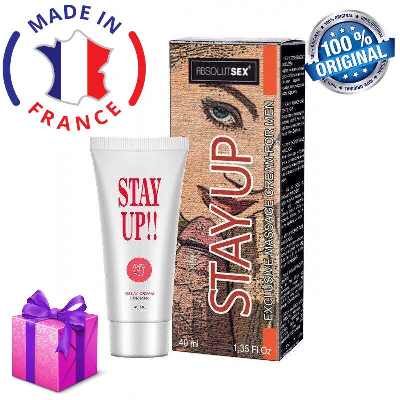 

Крем пролонгирующий STAY UP, 40 ml, Оригинал Франция + Подарок !!!