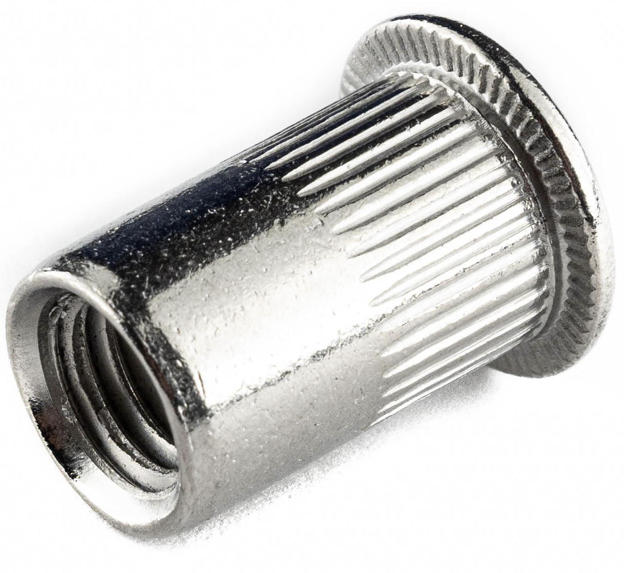 

Резьбовая заклепка М5 (0.5-2.5) из нержавеющей стали А2 с плоской головкой Rivettop