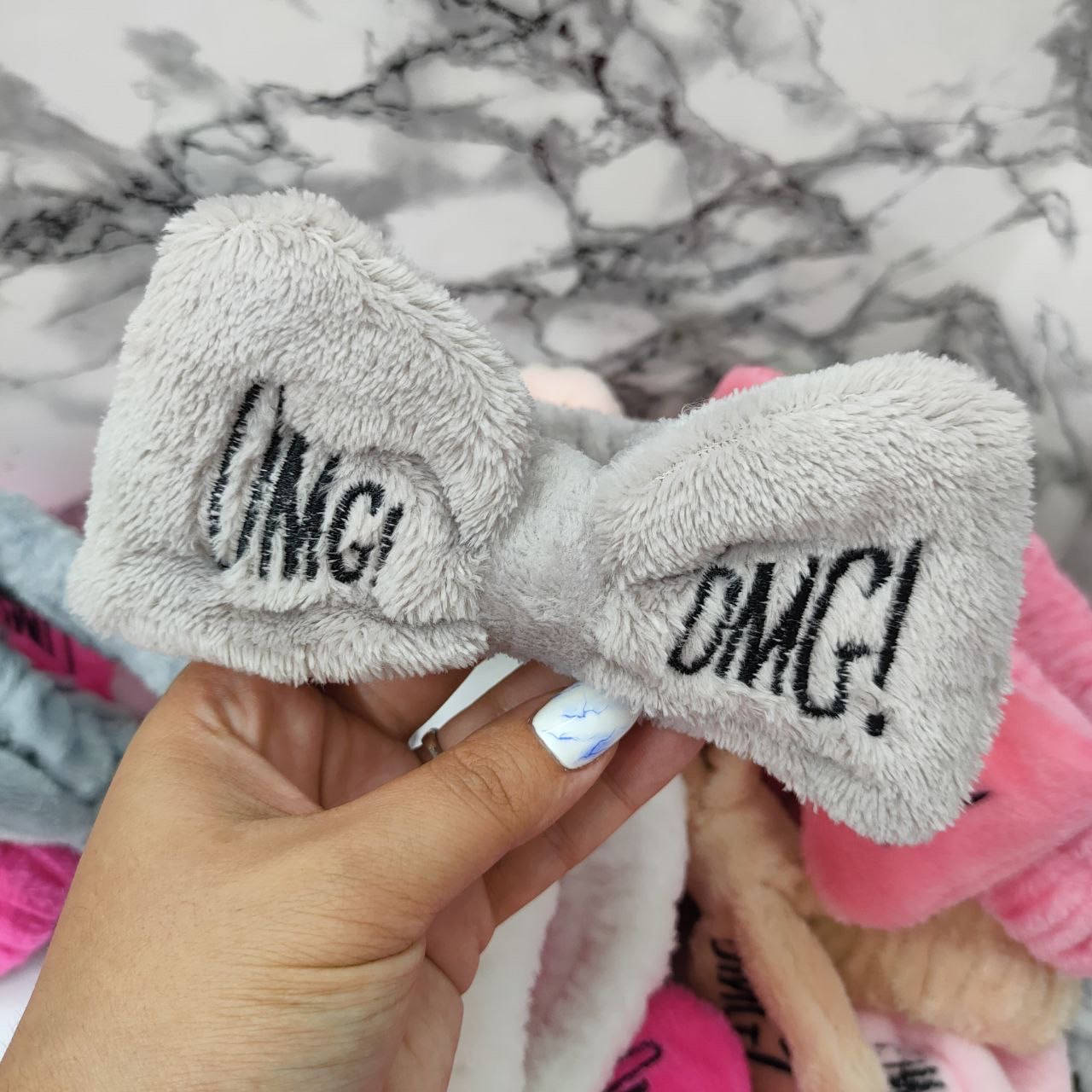 

Косметическая повязка для волос OMG