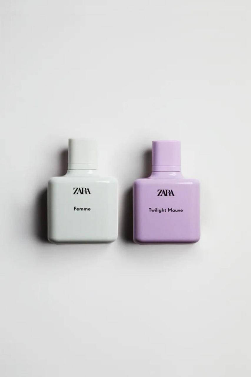 

Zara Набів ароматів для жінок TWILIGHT MAUVE + FEMME 100ML*2
