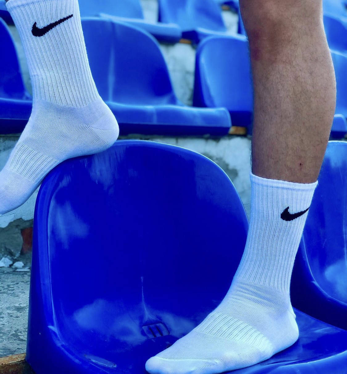 

Носки Nike белые мужские.