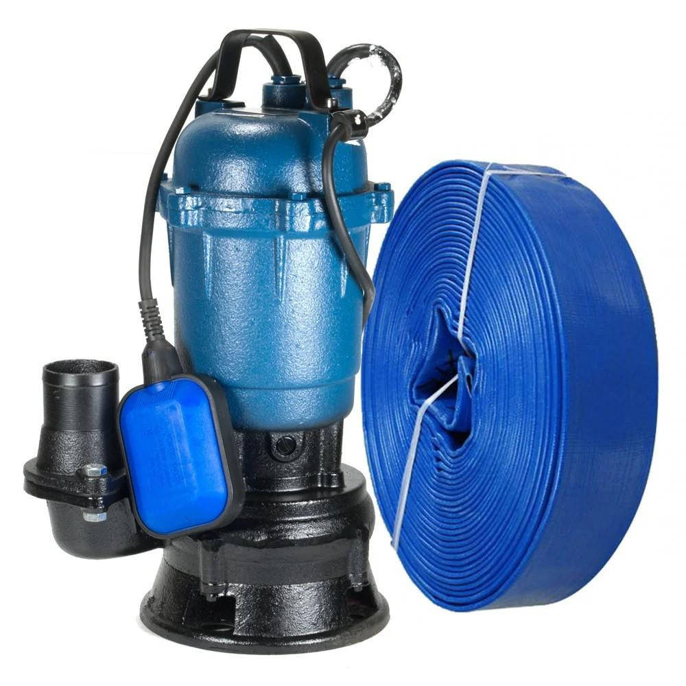 

Фекальний насос Lukon WQD 10-10-2.6 F с поплавком+ Шланг для дренажно-фекального насоса LEX 50м