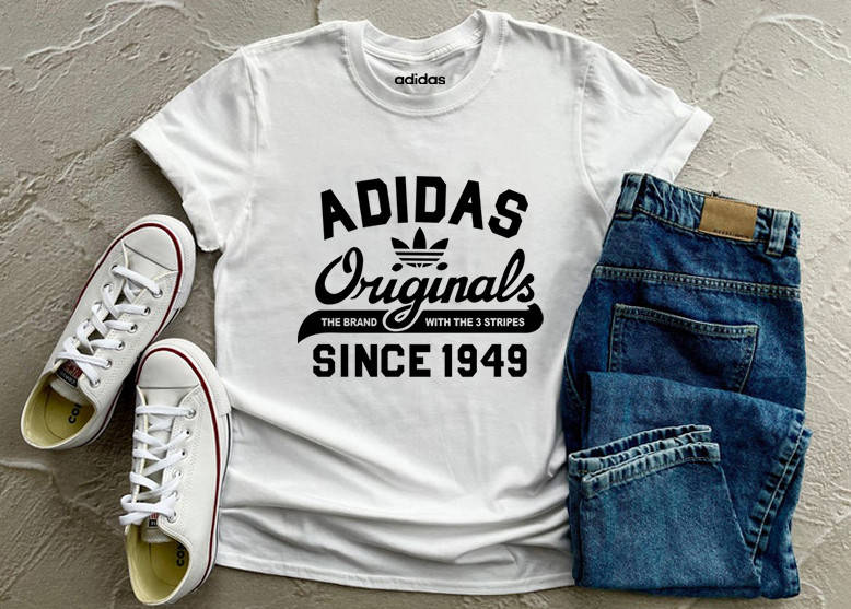 

Мужская футболка Adidas белая Адидас
