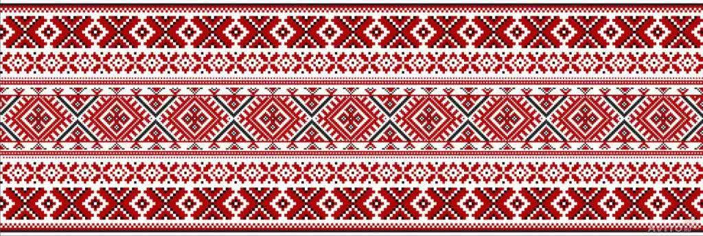 

Вышиванка на авто Astart3d Вишнёвая 15 1000х200х0.15мм