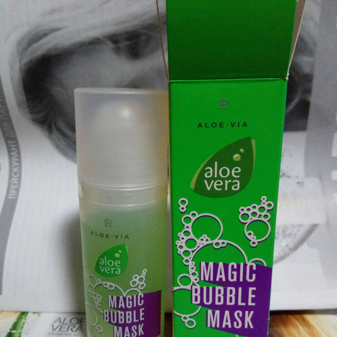 

Маска для лица пузырьковая Aloe Via Vera LR 50 мл
