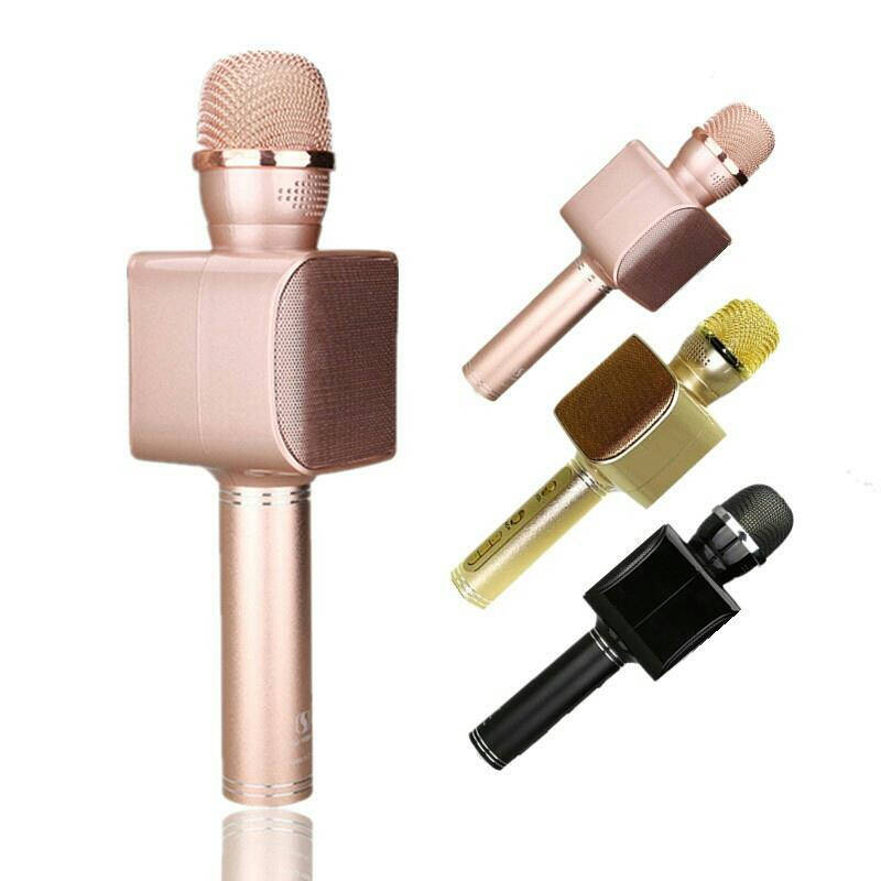 

Беспроводная портативная колонка + караоке микрофон 2 в 1 Magic Karaoke YS-68 Золотой