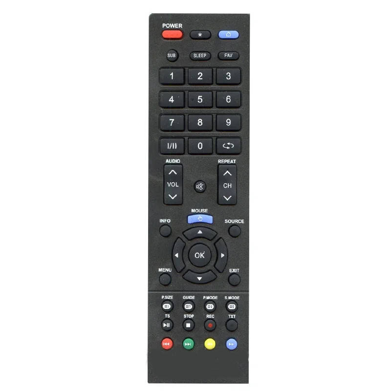 

Пульт для телевизора ergo le40ct5030ak, Черный