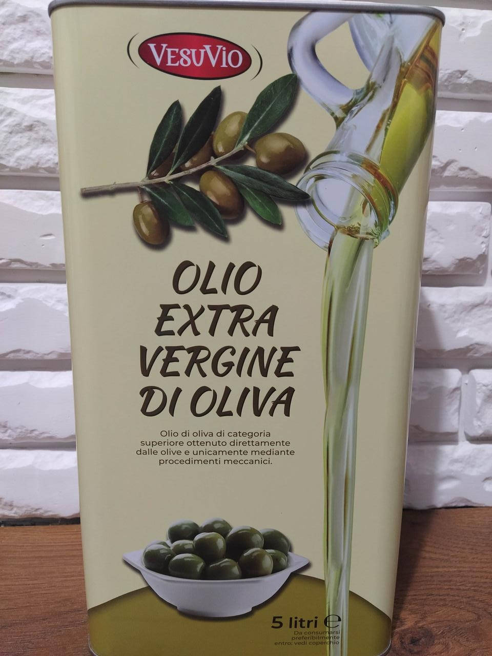 

Олія оливкова Olio Extra Vergine di Oliva 5л Італія