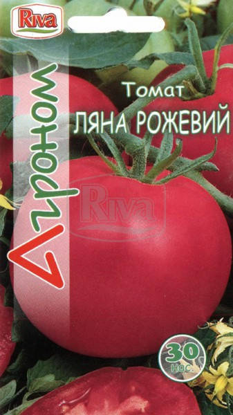 

Семена Томат детерминантный Ляна розовый 30 семян Riva