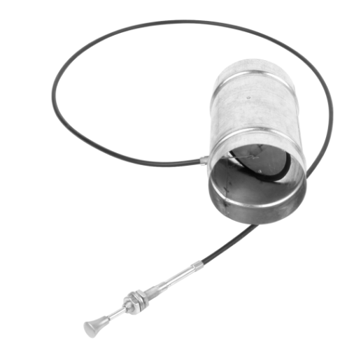 

ДРОССЕЛЬНАЯ ЗАСЛОНКА ДЛЯ РЕГУЛИРОВКИ ПОДАЧИ ВОЗДУХА _ Ø100 С УПЛОТНИТЕЛЕМ