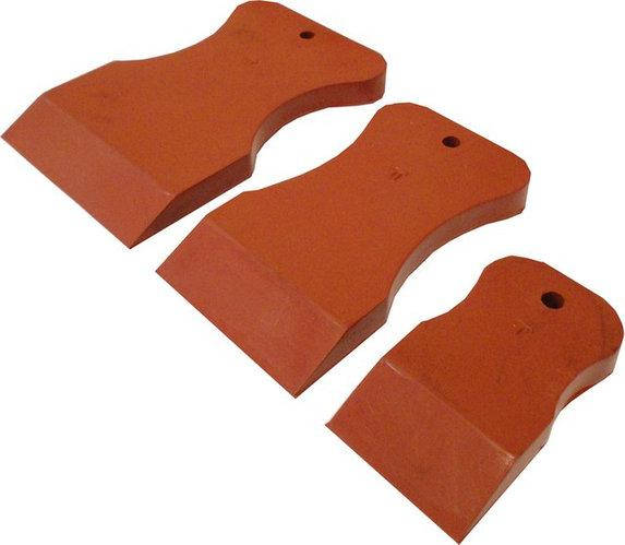 

Набор резиновых шпателей (3шт) красный