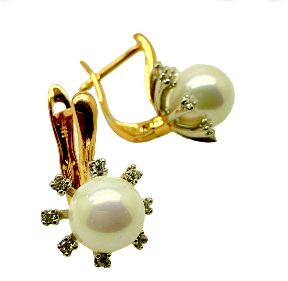 

Серьги Xuping. 18k. 20х12 mm