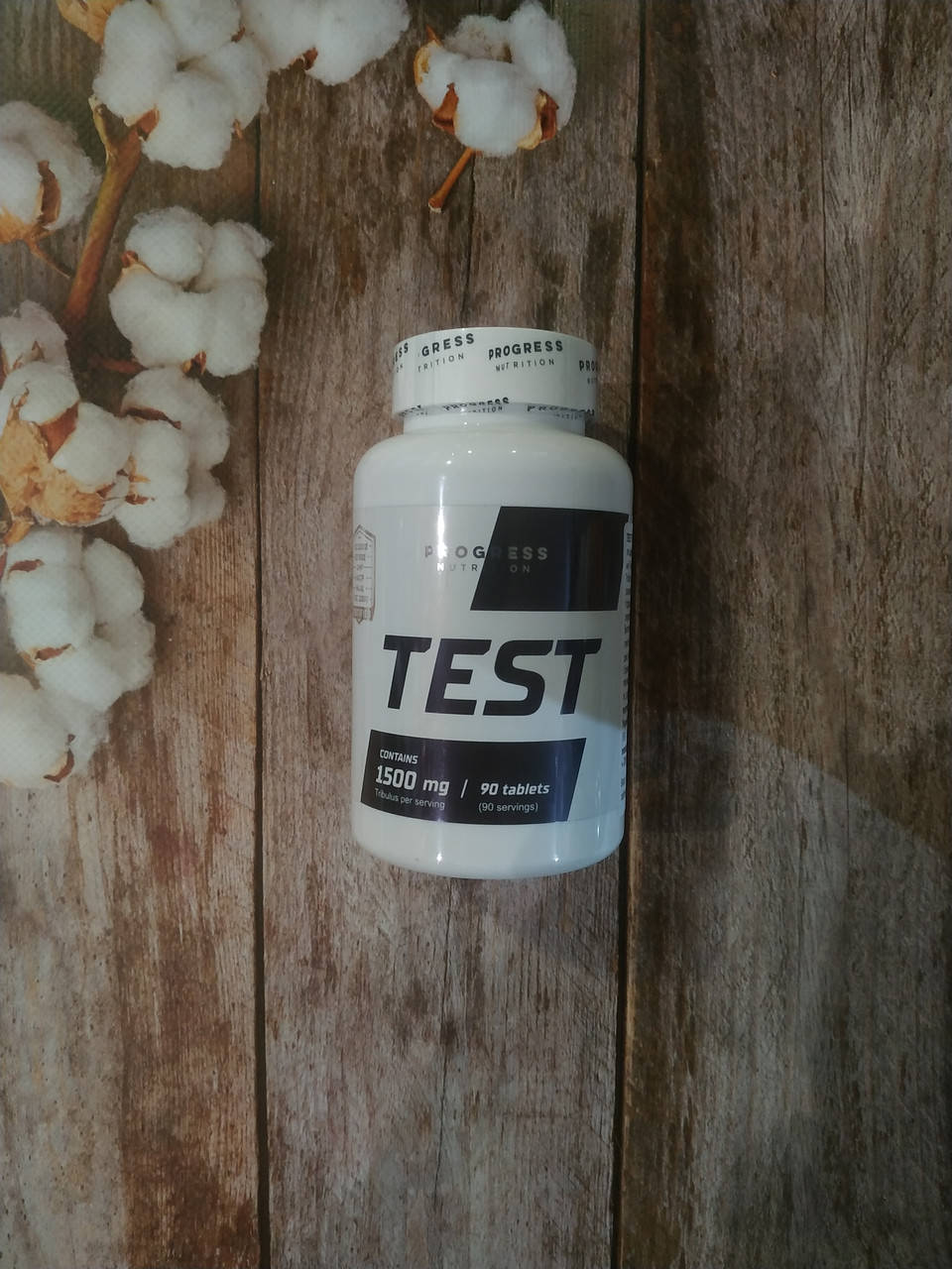 

Progress Nutrition TEST 90 tab 1500 mg, трибулус tribulus
