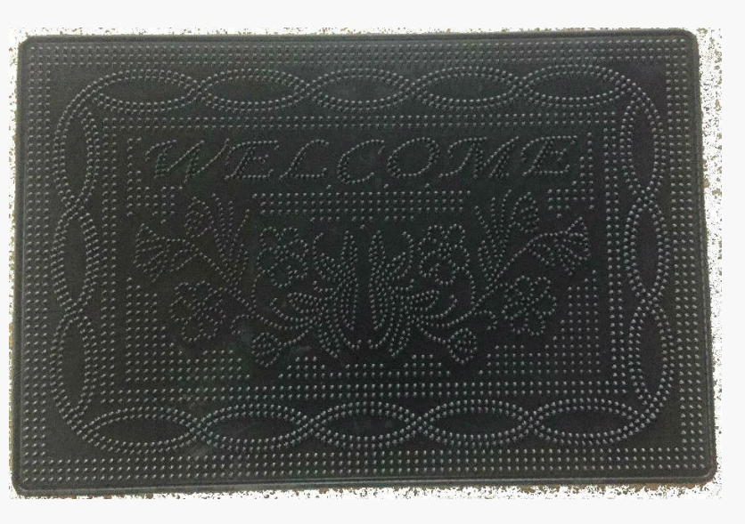 

Резиновый коврик "Welcome" 60*40, Черный