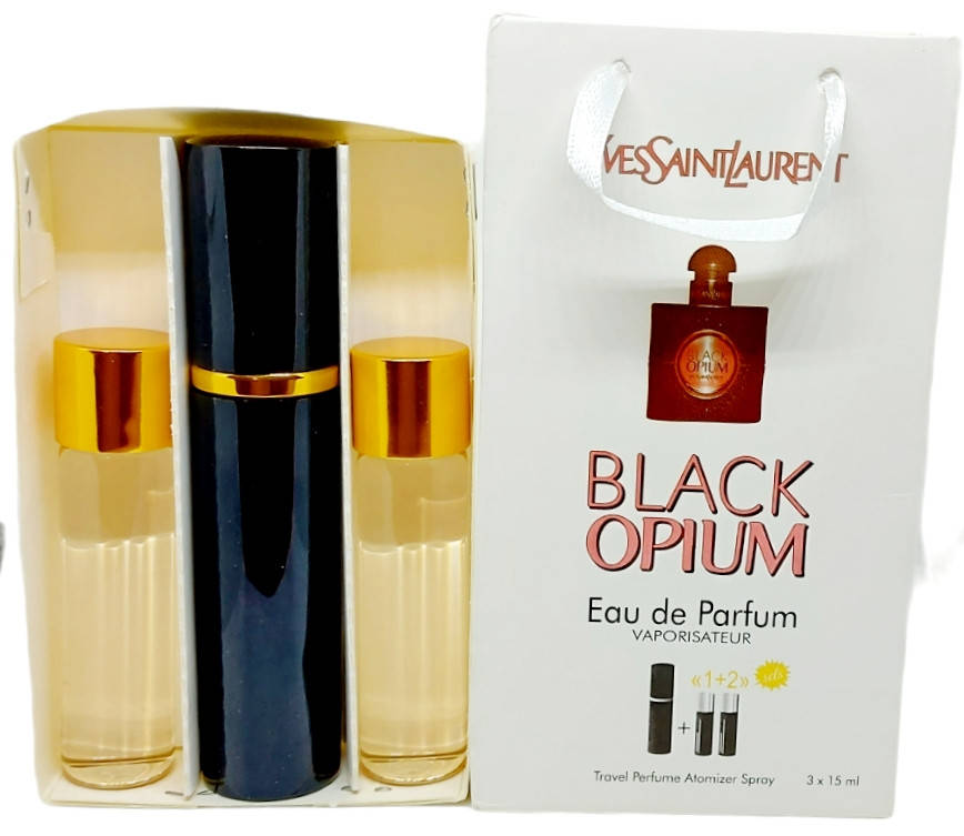 

Духи женские 3в1 YSL Black opıum 45 мл. (Ив Сен Ларан Опиум Блек)