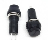 

Автомобильная кнопка без фиксации 12V 2к под отверстие 12мм PBS-11B черная