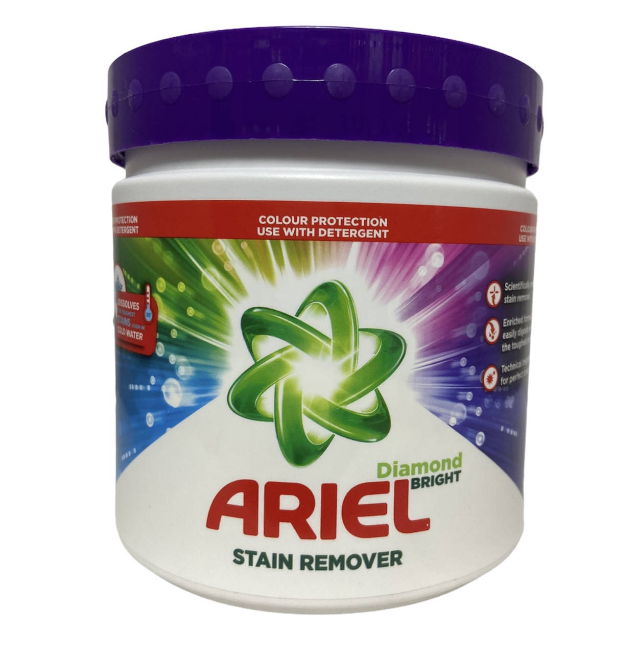 

Засіб для виведення плям з кольорових тканин Ariel Color 500 г 8435495819332