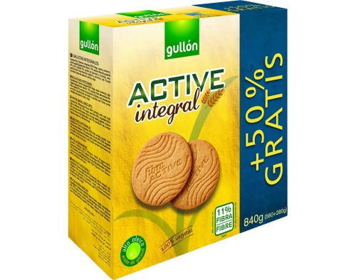 

Печенье Gullon Active integral 840 g